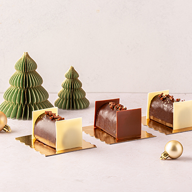 Bûche glacée ou roulée à Noël : quel chocolat choisir ?