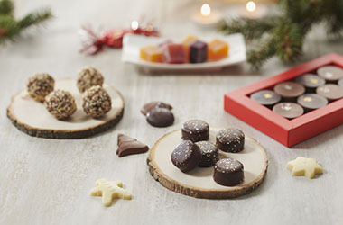 Féériques Noir 70% - Révillon Chocolatier - Chocolats de Pâques et de Noël