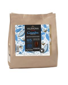 Chocolat à pâtisser noir Caraïbe 66%, 1kg