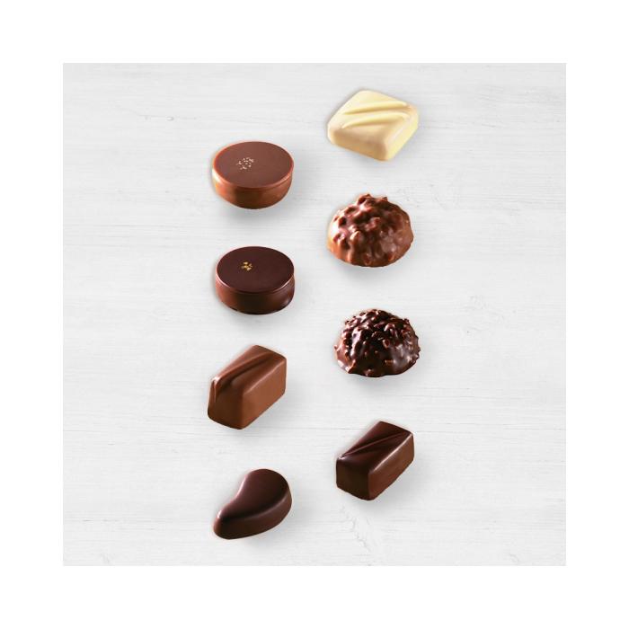 ballotin chocolats assortis edition noel 465g par valrhona
