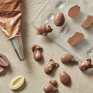 Coffret tout chocolat: Tablette, Friture et bonbon chocolaté