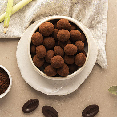 Truffes au chocolat nature ou aromatisées - La Maison du Chocolat